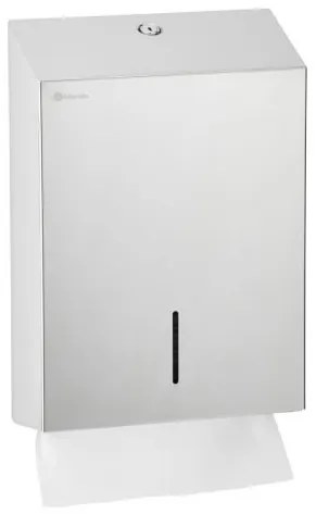 Dozator de prosoape de hartie Stella Slim Maxi, otel inoxidabil lucios