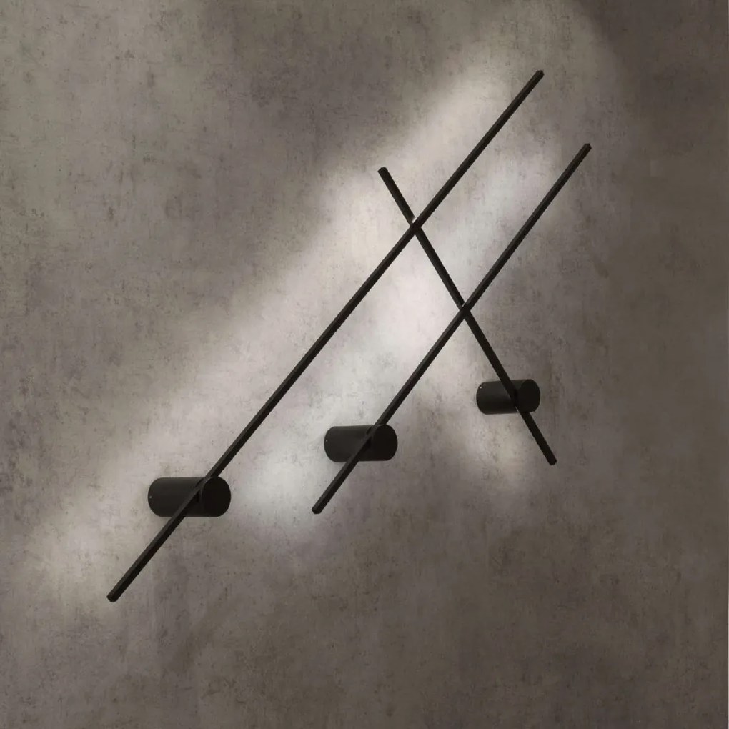 Aplica LED design liniar minimalist TOBAGO 9W alba