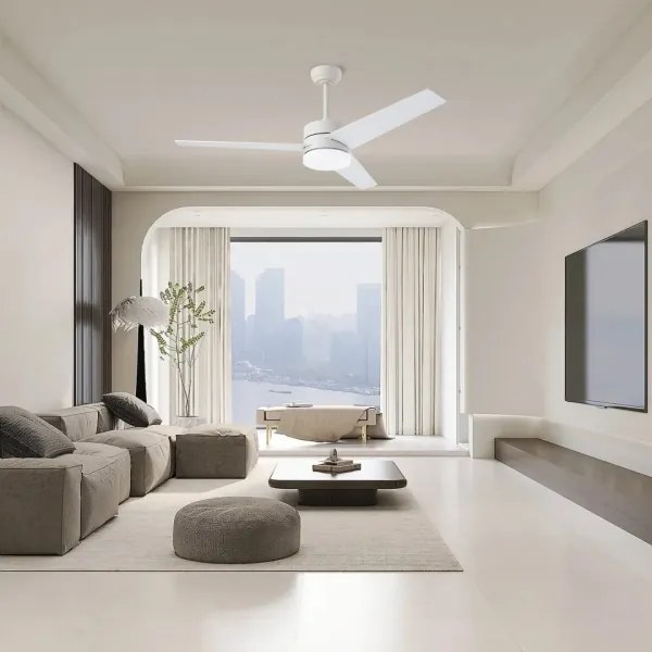 Immax NEO 07284L - Ventilator de tavan LED+CCT reglabil VARIABLE 24W/230V Wi-Fi Tuya+telecomandă