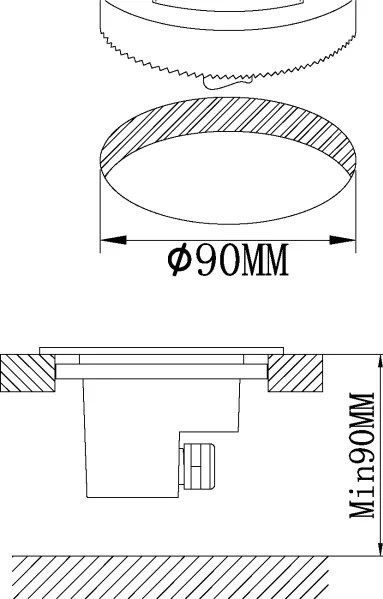 Corp de iluminat LED pentru căi de acces Eglo 93481 LAMEDO LED/2,5W/230V IP67