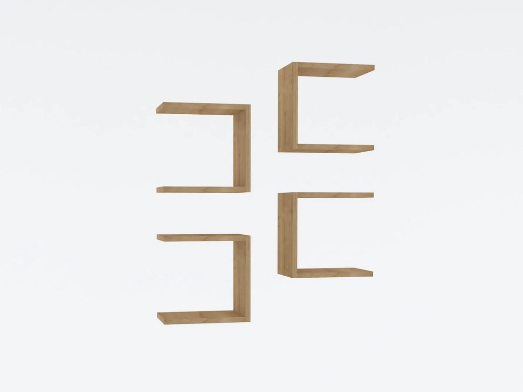 Set 4buc. rafturi Donete (stejar zafir) . 1095819