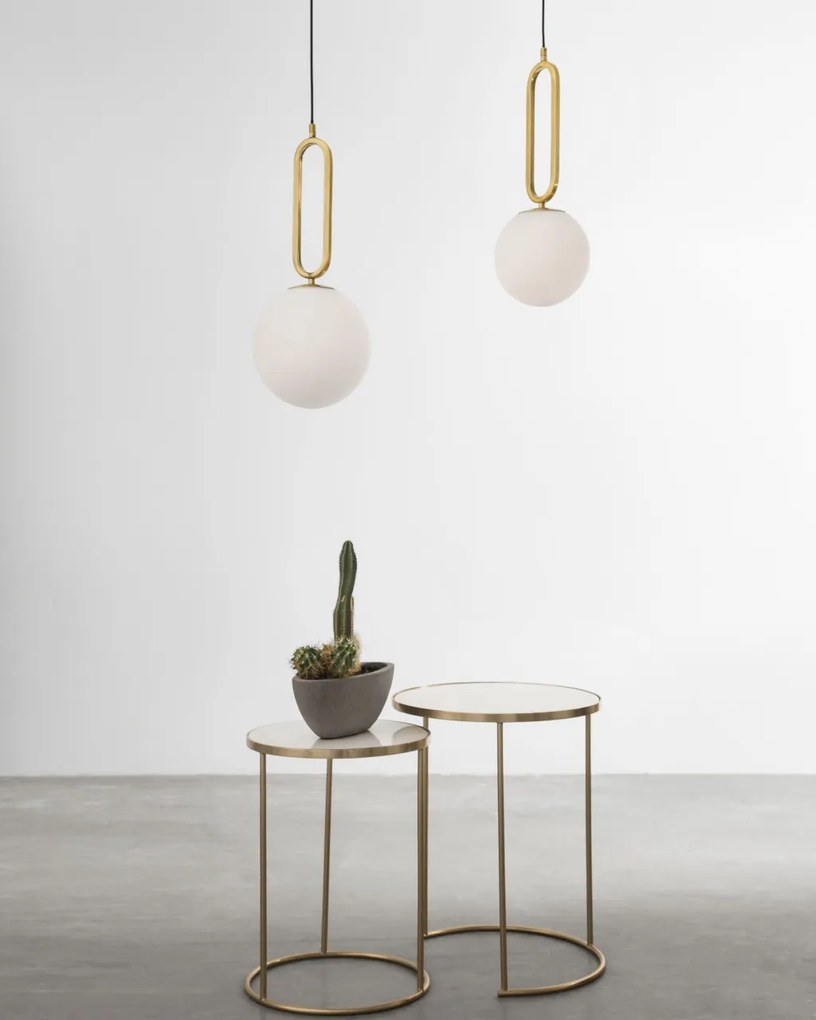 Lustra, Pendul modern Grus Brass 20cm