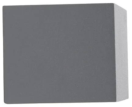 Lampă de perete inteligentă neagră, incl. WiFi GU10 IP44 - Baleno