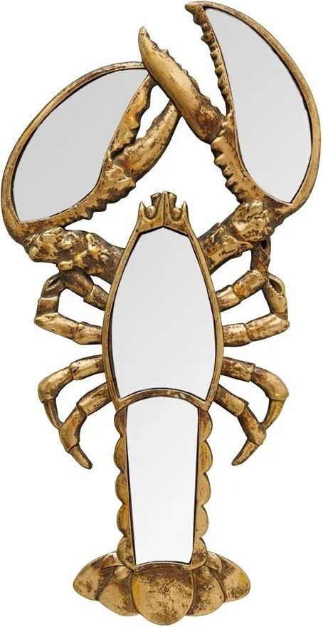Oglinda decorativa, de perete, din rasina, Lobster