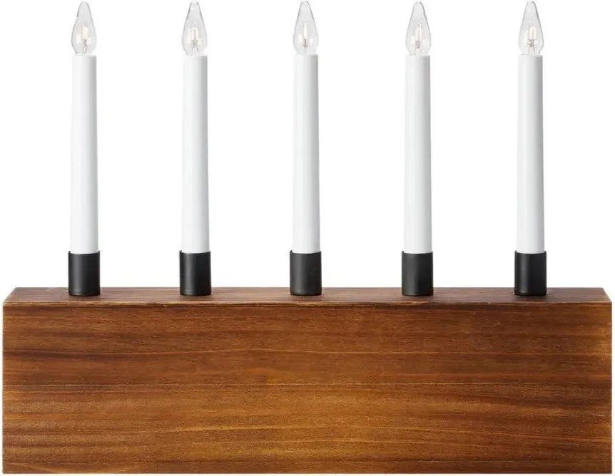 Decorațiune luminoasă de Crăciun maro Albero – Markslöjd