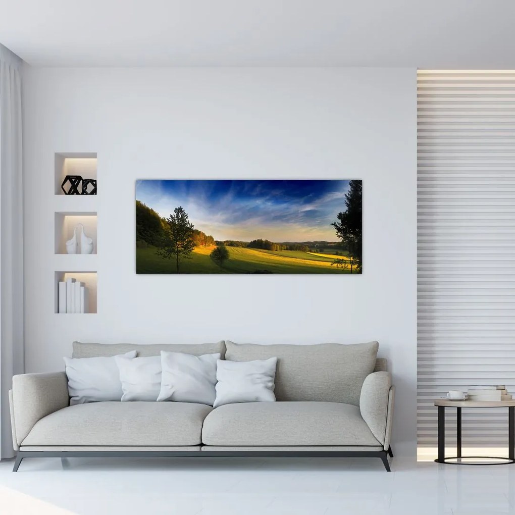 Tablou - Lunca de munte (120x50 cm)