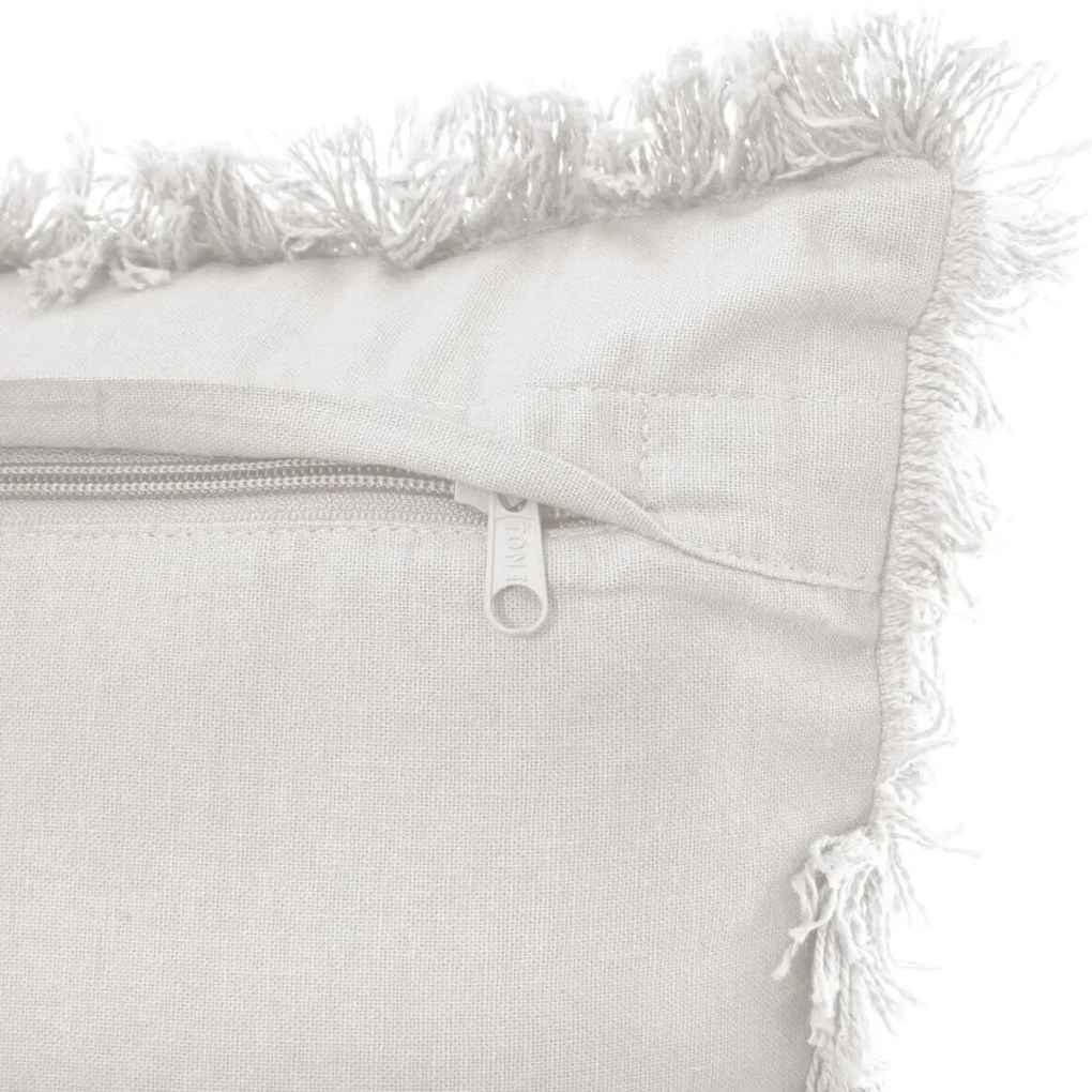 Perna decorativa cu franjuri Culoare ivory, FRINGE 30x50 cm