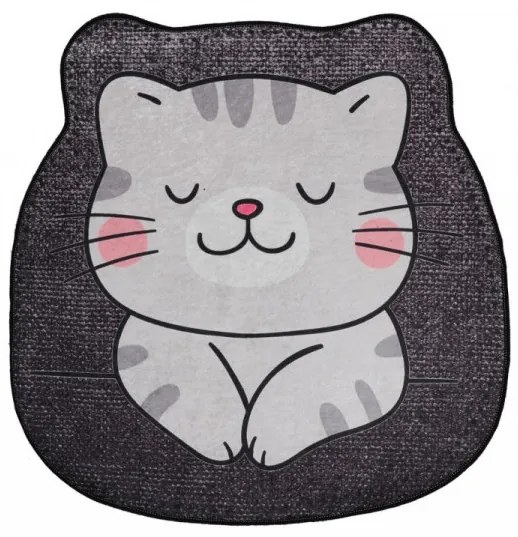 Covoraș de Baie Neko, Ø 100 cm, Multicolor