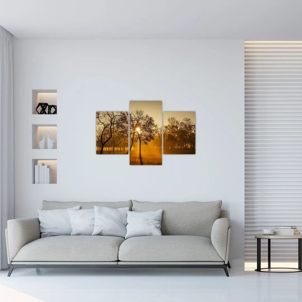 Tablou cu răsăsrit de soare (90x60 cm)