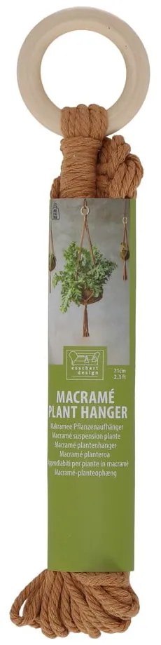 Suport suspendat pentru ghiveci de flori ø 19 cm Macramé – Esschert Design