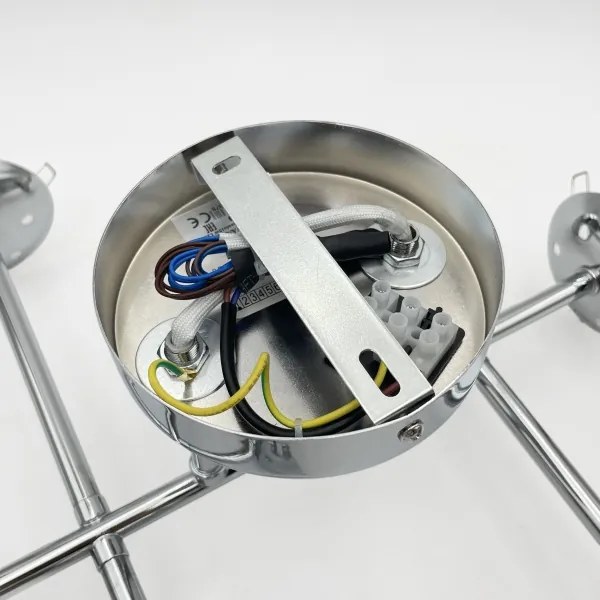 BRILAGI - Lustră aplicată MALONY 6xE14/20W/230V crom lucios