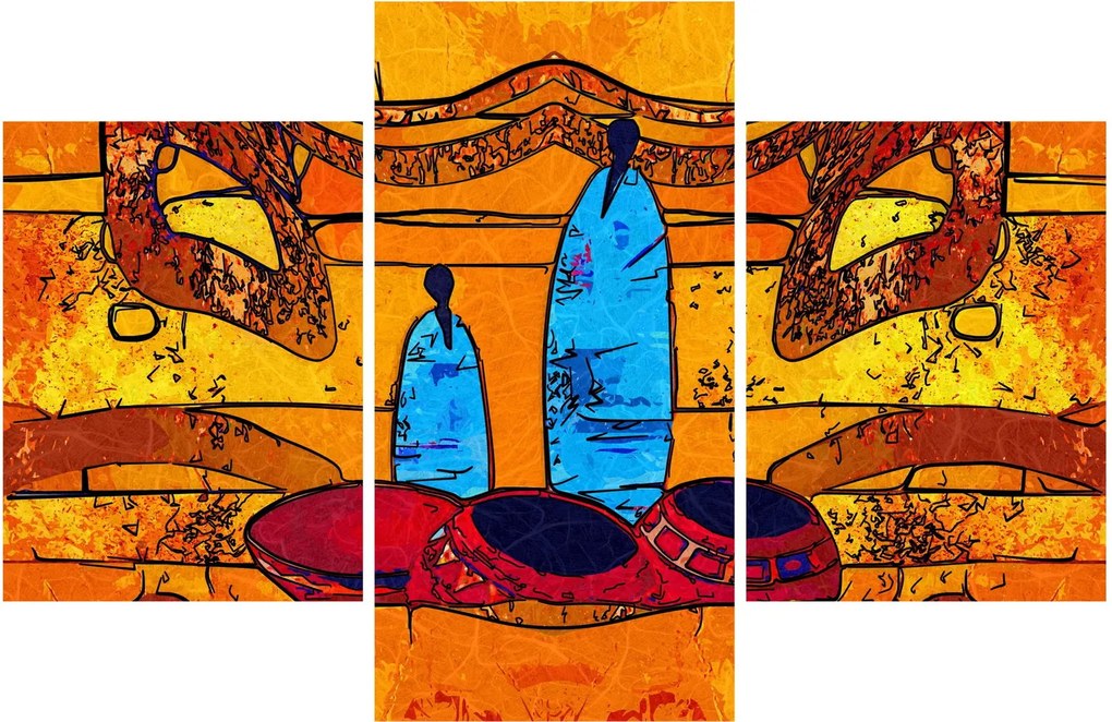 Tablou - Pictură străveche (90x60 cm)