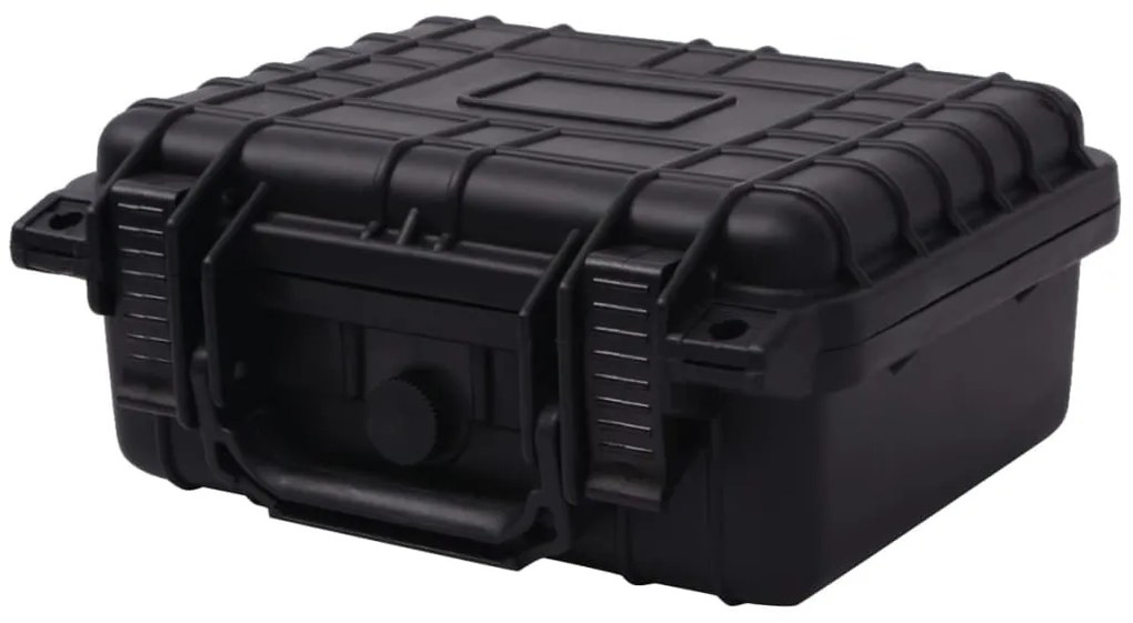 vidaXL Valiză de protecție echipamente, 27x24,6x12,4 cm, negru