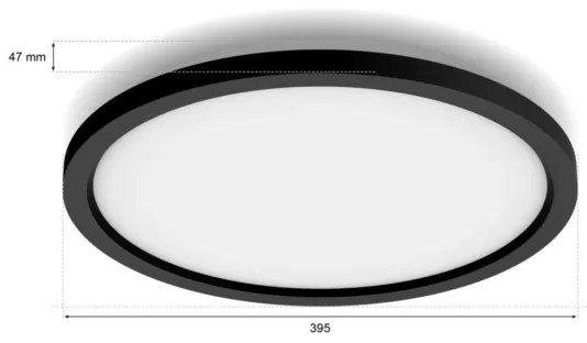 Plafonieră LED dimabilă Hue AURELLE LED/24,5W/230V Philips + telecomandă