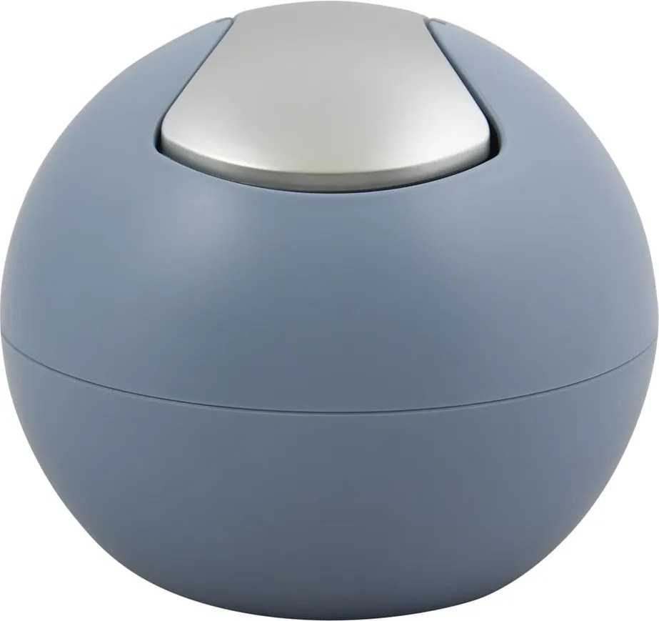 Coș de gunoi albastru deschis din plastic 1 l Bowl Matt – Spirella