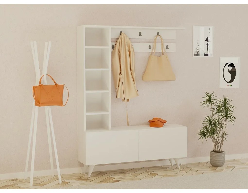 Set de hol Bahar White