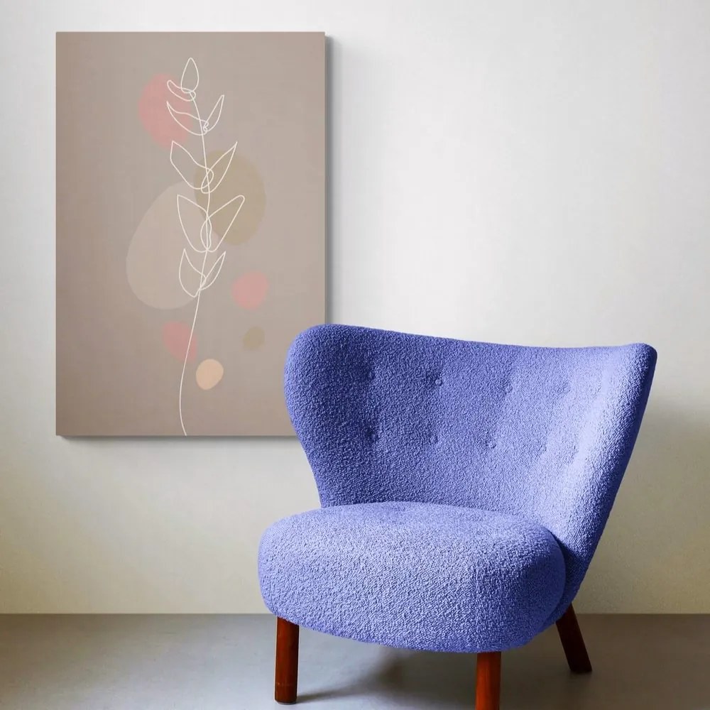 Tablou frunză minimalistă No2