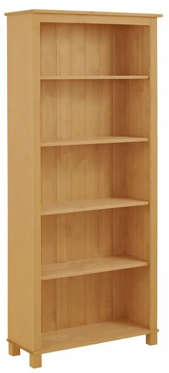 Bibliotecă în culoare naturală din lemn de pin 77x171 cm Pivo – Støraa
