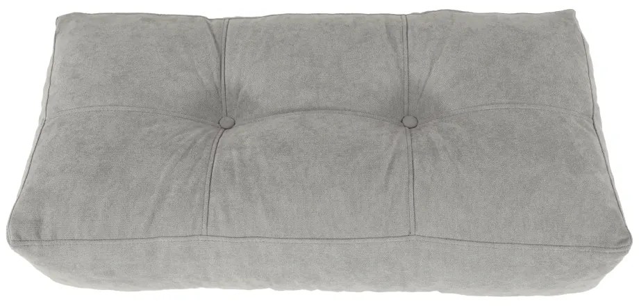 Canapea extensibilă, gri textil Queens, AURELIA