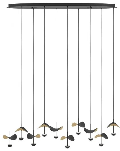 Lustră LED dimabilă pe cablu Eglo 390342 DRACERA 10xLED/2,3W/230V 3000K