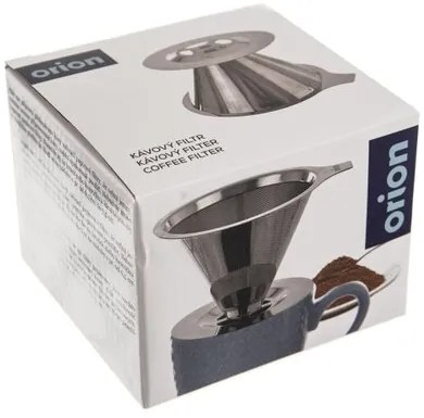 Filtru de cafea Orion, din inox 10 cm