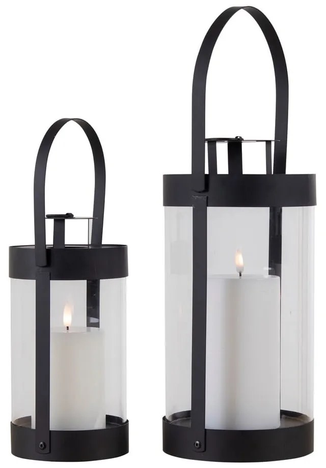 Felinar de sticlă 2 buc Bondi - House Nordic