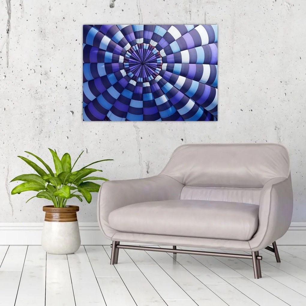Tablou cu structura balonului zburător (70x50 cm)