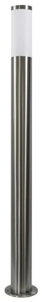 Lampă LED reglabilă de exterior LIVIA 1xE27/6W/230V 100 cm IP44 argintie