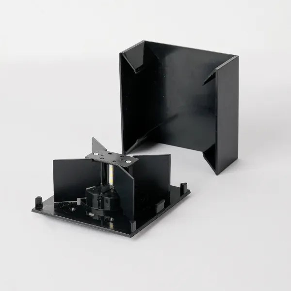 Brilagi - Aplică LED de exterior DOUBLERAY LED/4W/230V neagră IP65