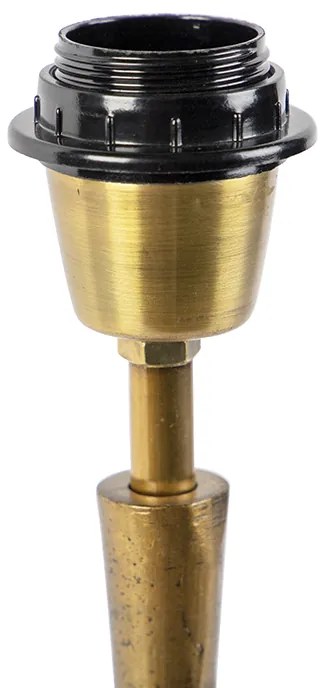 Lampă de masă Art Deco bronz fără abajur - Pisos