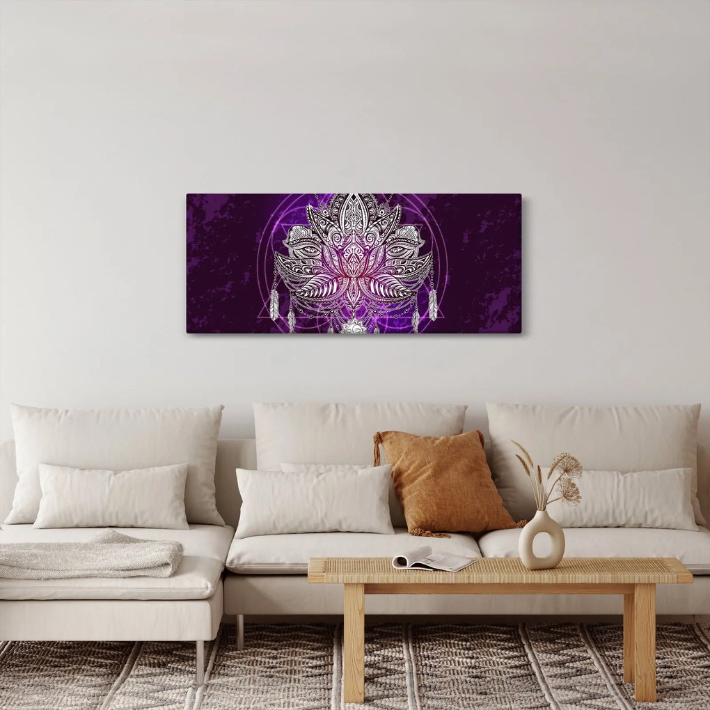 Tablou - Lotus (120x50 cm)