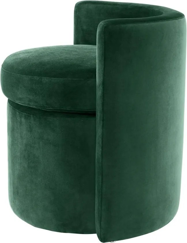 Fotoliu design LUX Arcadia, catifea verde inchis 113162 HZ