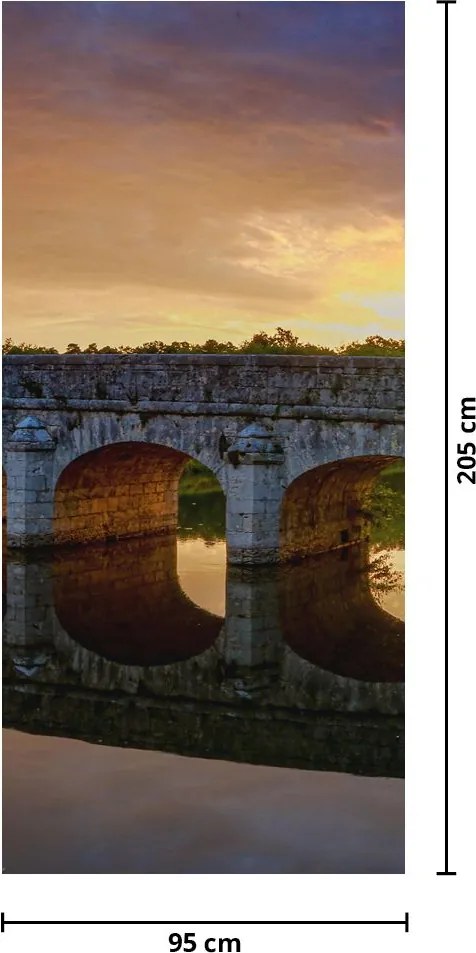 Fototapet pentru ușă - Podul (95x205cm)
