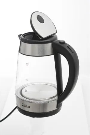 Fierbator Apa ZILAN ZLN3963, 2200W, 1.7L, Iluminare LED, Sticla