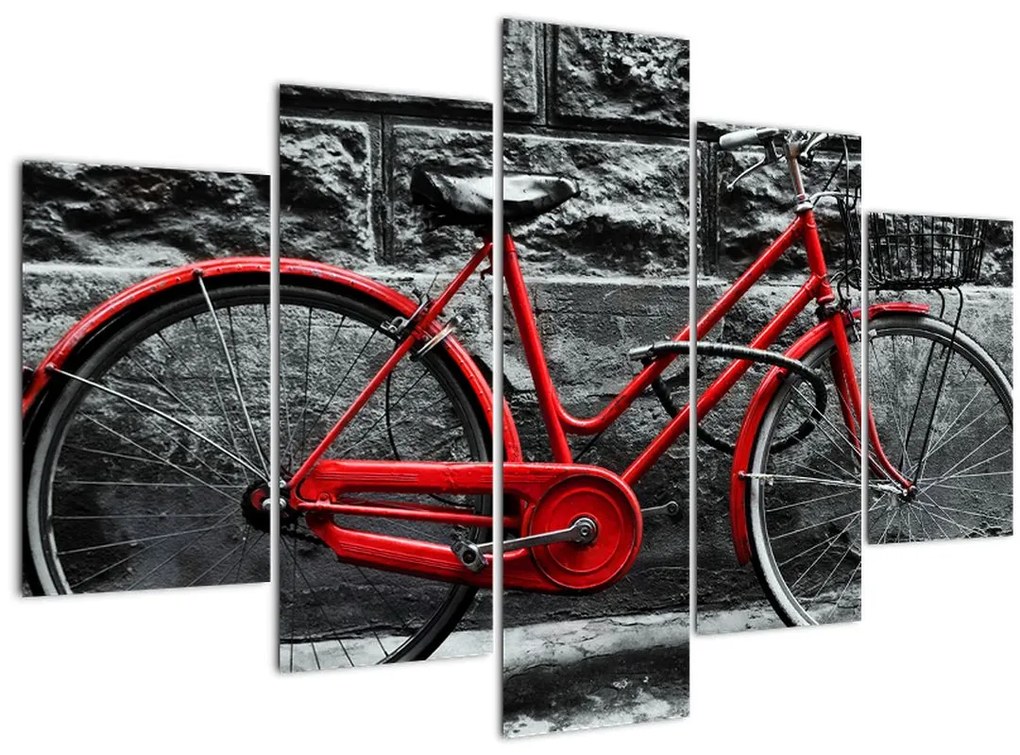 Tablou - Bicicleta istorică (150x105 cm)