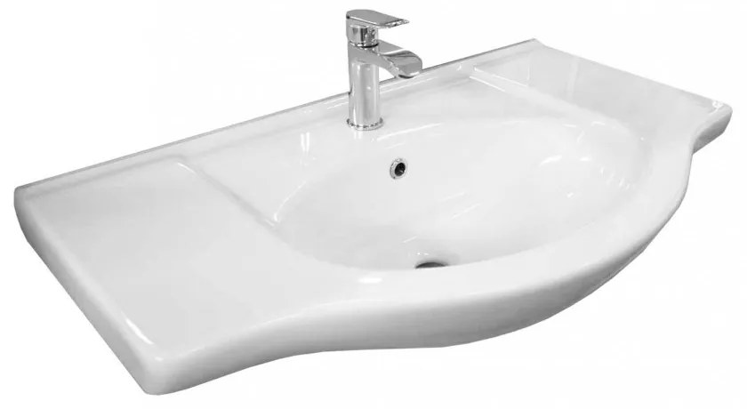 Mobilier complet de baie Nerva 85, stejar Sonoma