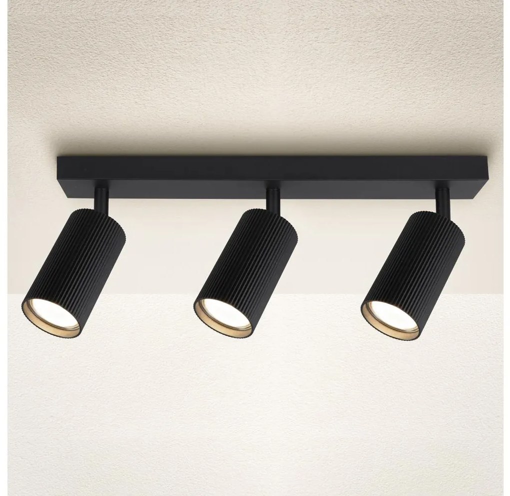 Brilagi - Corp de iluminat tip spot SELE MODERN 3xGU10/30W/230V negru