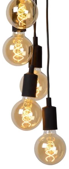 Lustră pe cablu FIX MULTIPLE 7xE27/60W/230V Lucide 08408/07/30