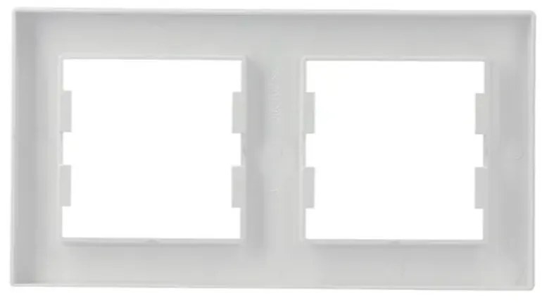 Nova cadru două orizontale alb