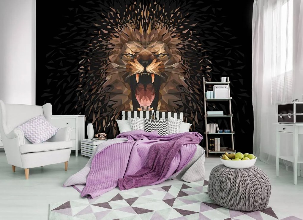 Fototapet - Leu (152,5x104 cm)