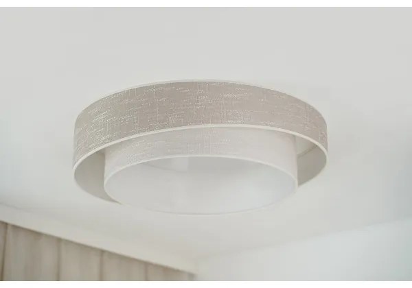 Plafonieră Brilagi DOVER SHINE LED/26W/230V d. 60 cm gri/crem