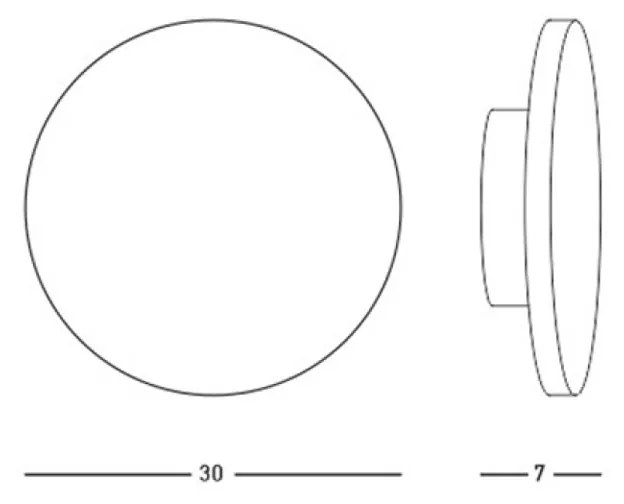 Aplica  23236 Zambelis LED, Gri, Grecia