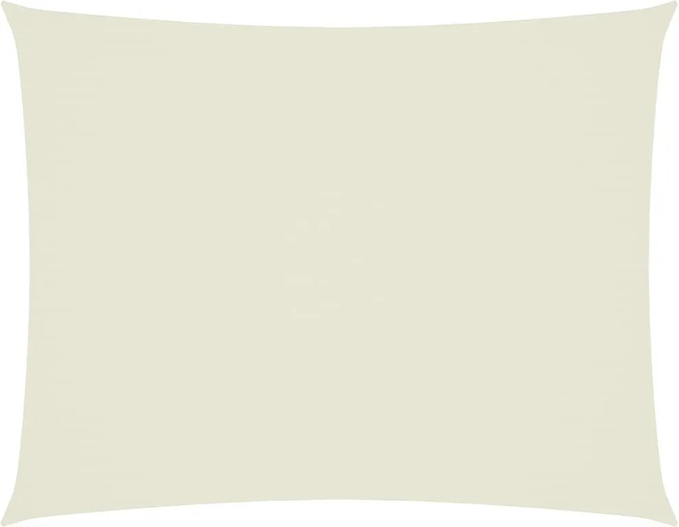 vidaXL Parasolar, crem, 6x8 m, țesătură oxford, dreptunghiular