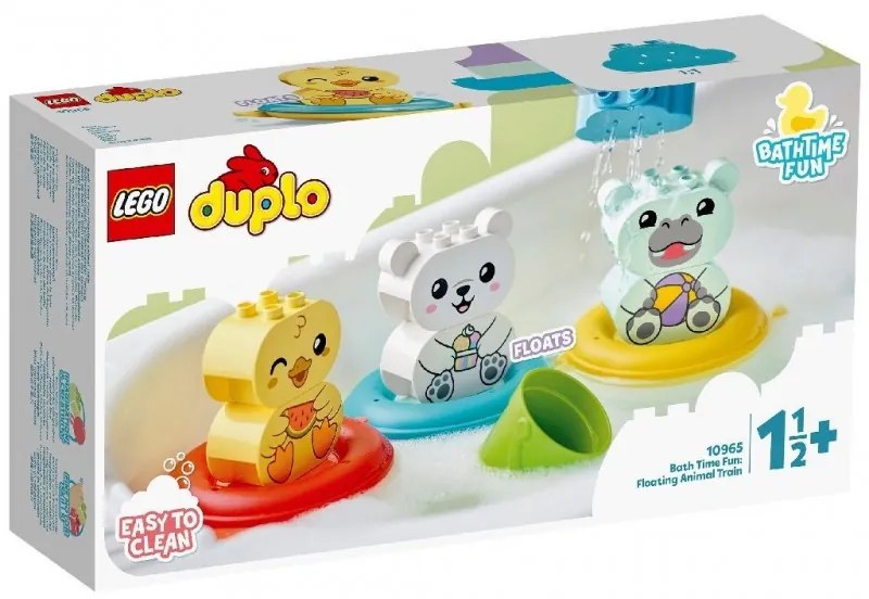 LEGO DUPLO DISTRACTIE LA BAIE TREN CU ANIMALE PLUTITOARE 10965