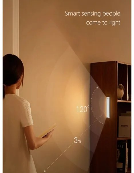 Corp de iluminat LED pentru corpuri de bucătărie CABINET-4 cu senzor PIR LED/1,5W/230V 1100mAh 4000K