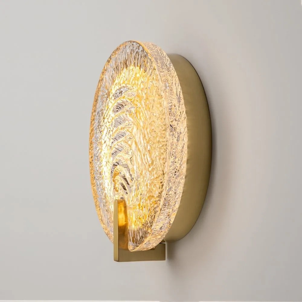 Aplica de perete LED cu sticla turnata Regatta 8W