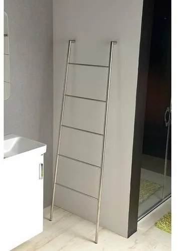SAPHO SE102 Sega suport pentru prosoape 55 x 170 x7 cm, oțel inoxidabil periat