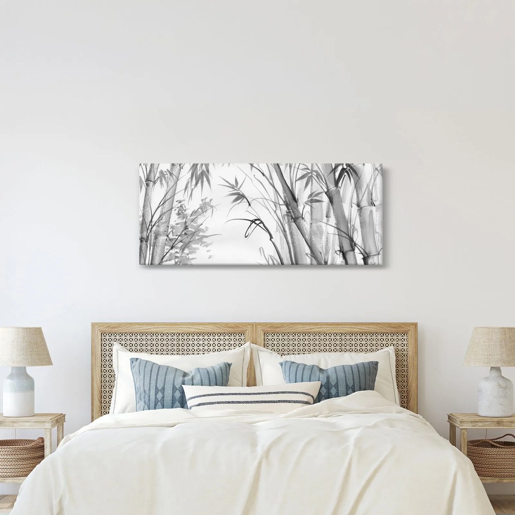 Tablou - Pădure de bambus (120x50 cm)