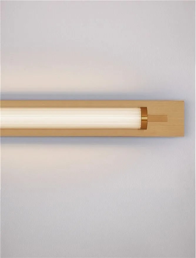 Aplica baie LED, protectie IP44, L-60cm, Auriu, Fasko NVL-9236302