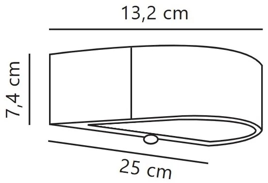 Nordlux - Lampă solară de perete LED MONAY cu senzor, 5W, 5V, IP44